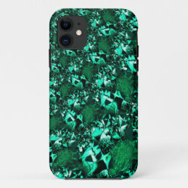 Capa Para iPhone 11 Tons verdes, brilhantes, com alivio