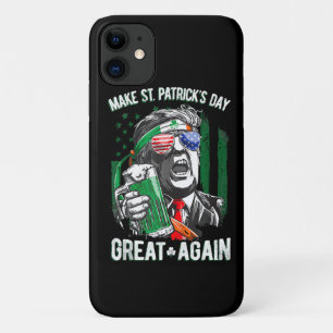 Capa Para iPhone 11 Torne o Dia de São Patrício Grande Novamente Diver