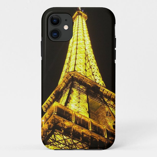 Capa Para iPhone 11 Torre Eiffel (Verso)