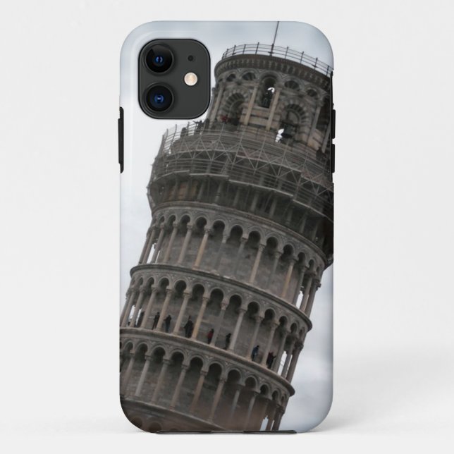 Capa Para iPhone 11 Torre inclinada de Pisa (Verso)