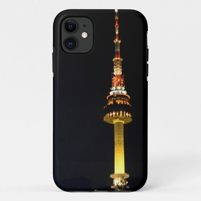 Capa Para iPhone 11 Torre Namsan Seoul (Verso)