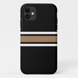 Capa Para iPhone 11 Torres do Centro Branco Sporty Mocha em Preto