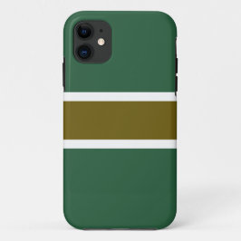 Capa Para iPhone 11 Torres Olivais Esportivas Em Verde Escuro