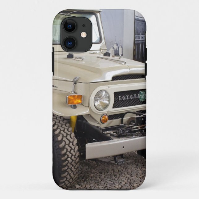 Capa Para iPhone 11 Toyota Land Cruiser BJ40 (Verso)