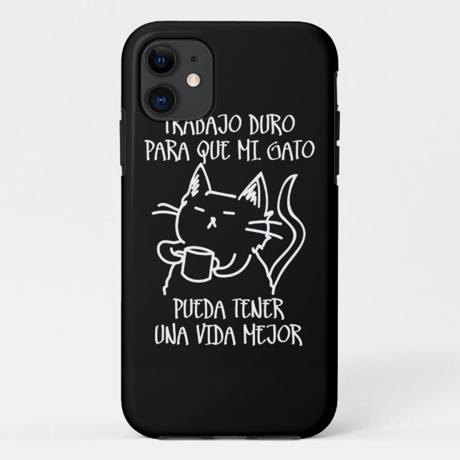 Capa Para iPhone 11 Trabajo duro (Verso)