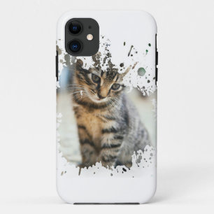 Capa Para iPhone 11 Trabalho de arte de Gato bonito Melhor presente
