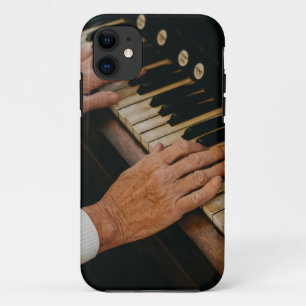 Capa Para iPhone 11 Trabalho de arte de Piano legal