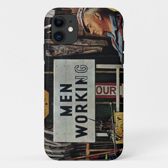 Capa Para iPhone 11 Trabalho dos homens (Verso)