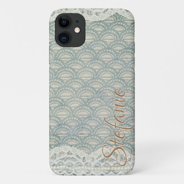 Capa Para iPhone 11 Traje Azul (Verso)