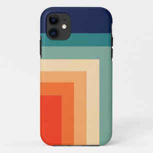 Capa Para iPhone 11 Travesseiro decorativo da paleta colorida retrô 7