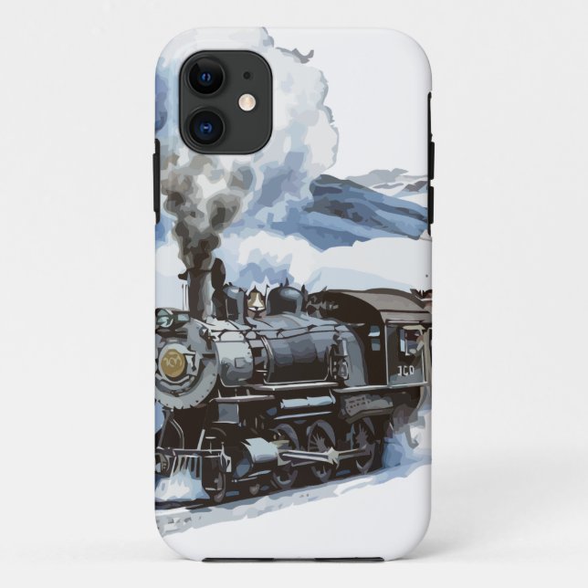 Capa Para iPhone 11 trem (Verso)