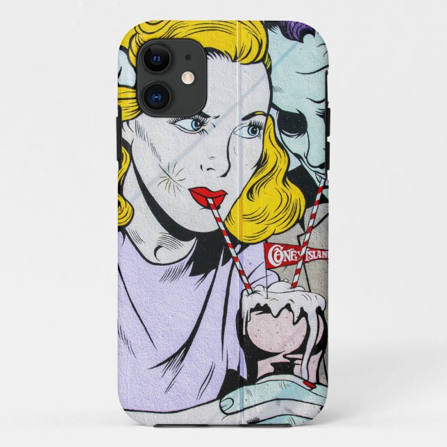 Capa Para iPhone 11 tremor de amor zombie (Verso)