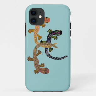 Capa Para iPhone 11 Três caso de IPhone 5 dos gecos