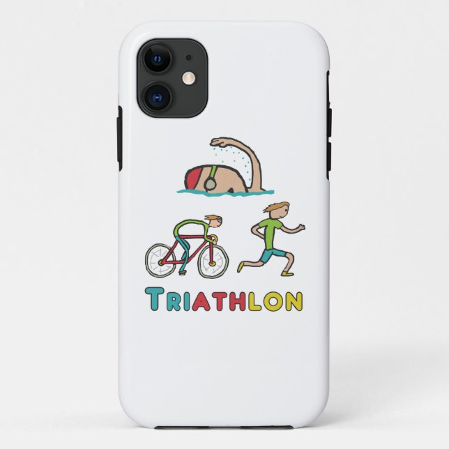 Capa Para iPhone 11 Triathlon (Verso)