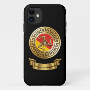 Capa Para iPhone 11 Trinacria Siciliana Personalizada