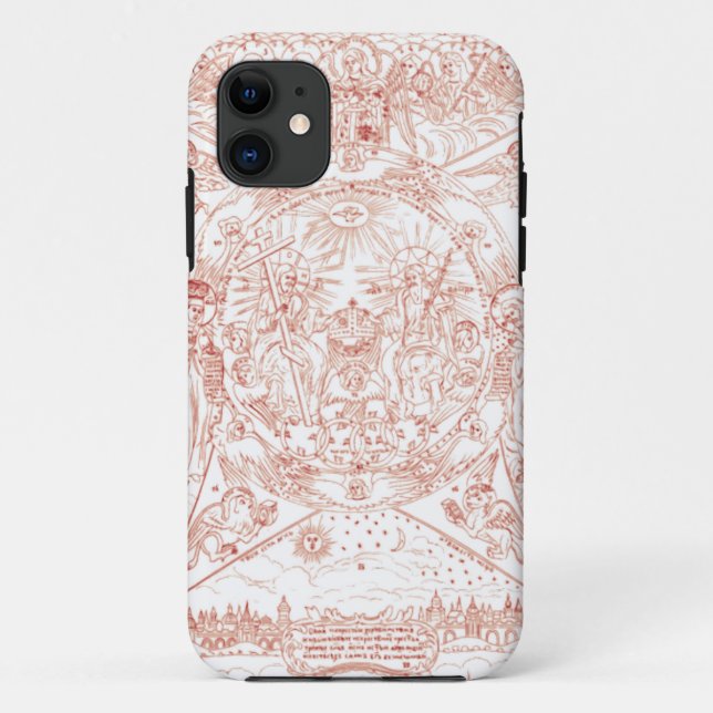 Capa Para iPhone 11 Trindade Santa em Glória (Verso)
