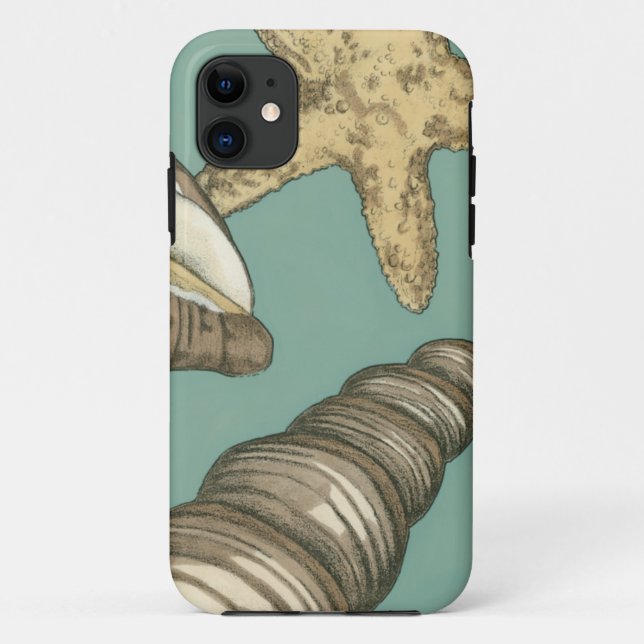 Capa Para iPhone 11 Trio de Shell Pequeno no Teal (Verso)