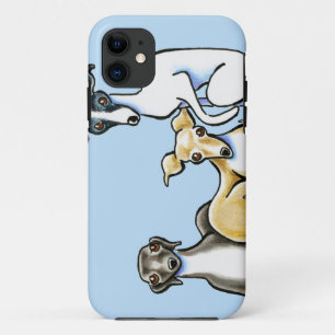 Capa Para iPhone 11 Trio do galgo italiano