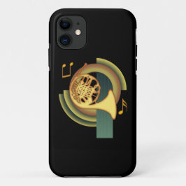 Capa Para iPhone 11 Trompa Francesa Deco