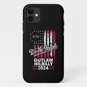 Capa Para iPhone 11 Trump Vance 2024 Donald Trump Outlaw Hillbilly