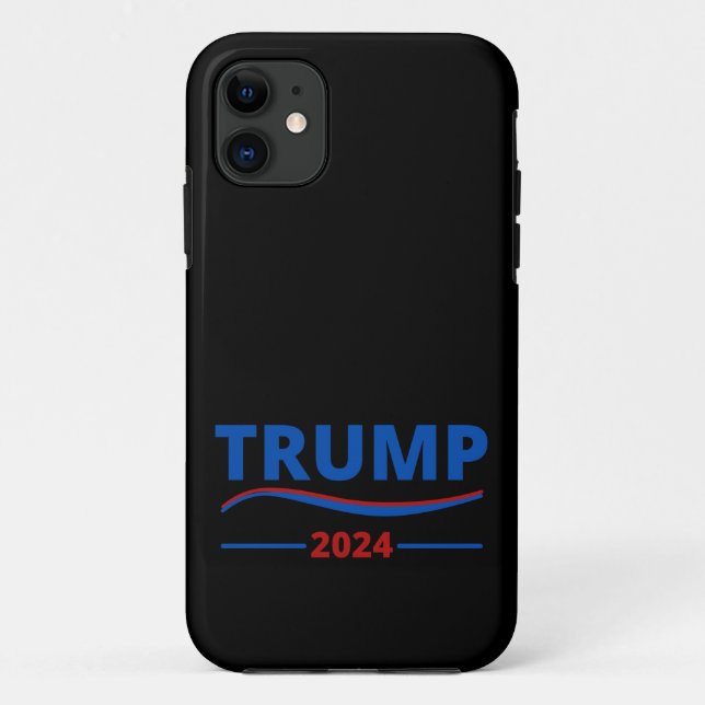 Capa Para iPhone 11 trunfo leva a América de volta (Verso)