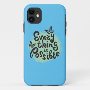 Capa Para iPhone 11 Tudo é possível