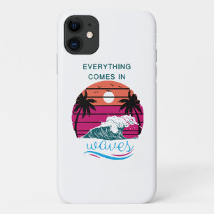 Capa Para iPhone 11 Tudo Vem em Ondas