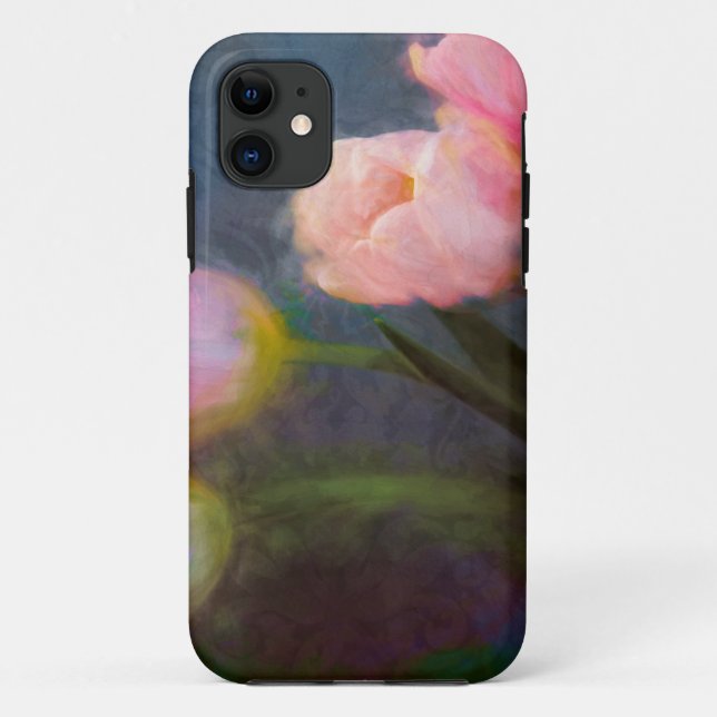 Capa Para iPhone 11 Tulipas 2 (Verso)