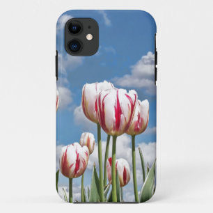 Capa Para iPhone 11 Tulipas do primavera