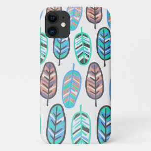 Capa Para iPhone 11 Turquesa de Cor Pálida Pastel Deixa o iPhone 11 Ca