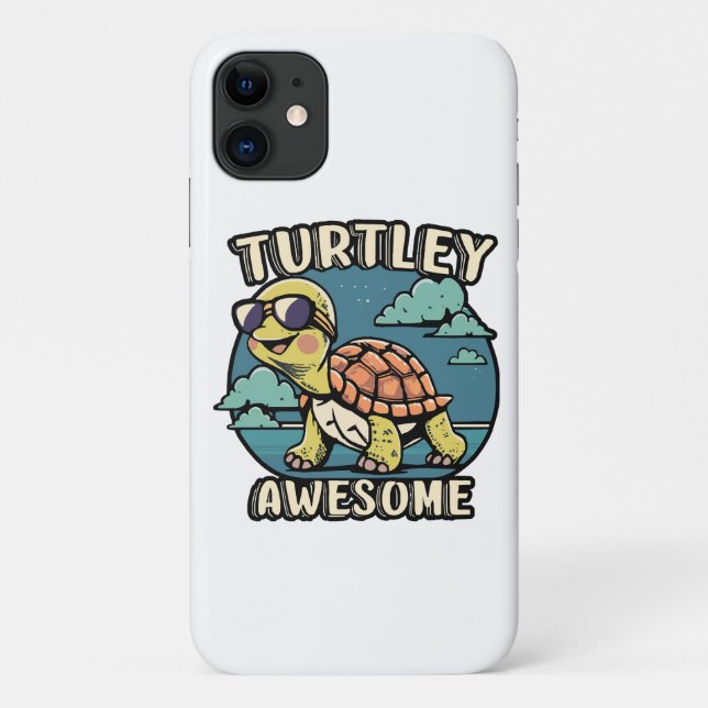 Capa Para iPhone 11 Turtley Incrível  (Verso)
