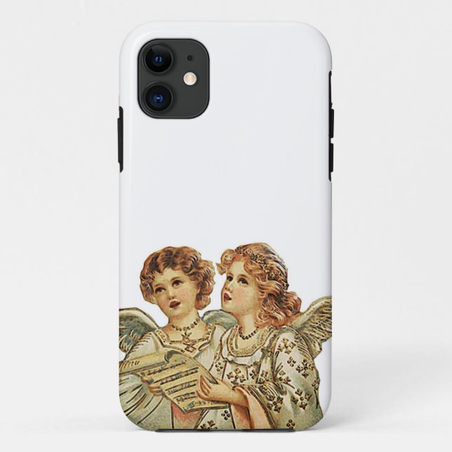 Capa Para iPhone 11 Two Beauthful Angels (Verso)