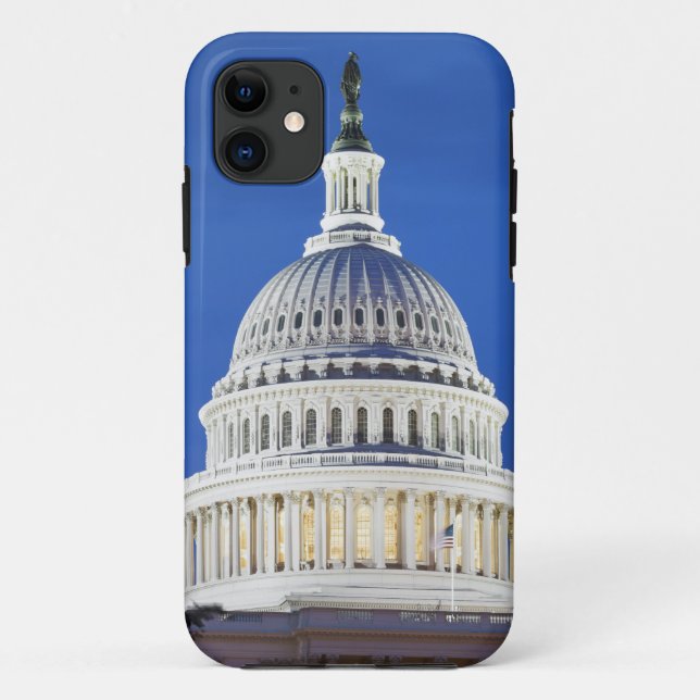 Capa Para iPhone 11 U.S. Abóbada do Capitólio (Verso)