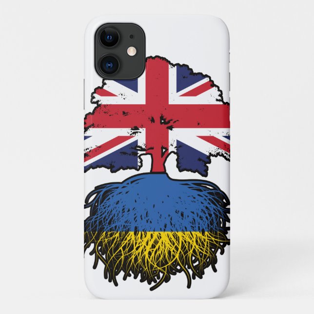 Capa Para iPhone 11 Ucrânia Ucrânia Reino Unido (Verso)