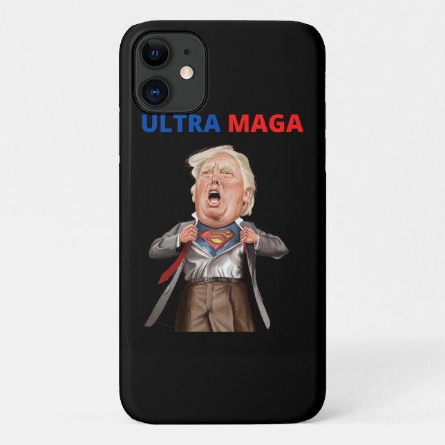 Capa Para iPhone 11 Ultra Maga, E Orgulhoso Dela, O Excelente Maga Kin (Verso)