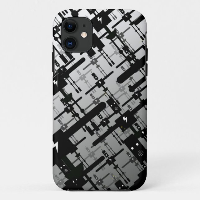 Capa Para iPhone 11 Um assassinato dos Corvo-Bot (Verso)