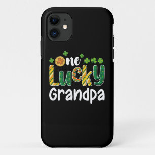 Capa Para iPhone 11 Um Avô Sortudo Correspondente Família Dia de São P
