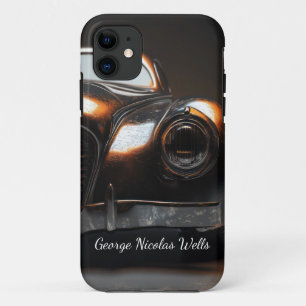Capa Para iPhone 11 Um modelo 3D realista de um carro vintage clássico