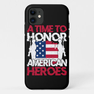 Capa Para iPhone 11 Um Momento Para Honrar Heróis Da América