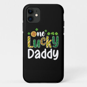 Capa Para iPhone 11 Um Papai Sortudo Correspondência Familiar Dia de S