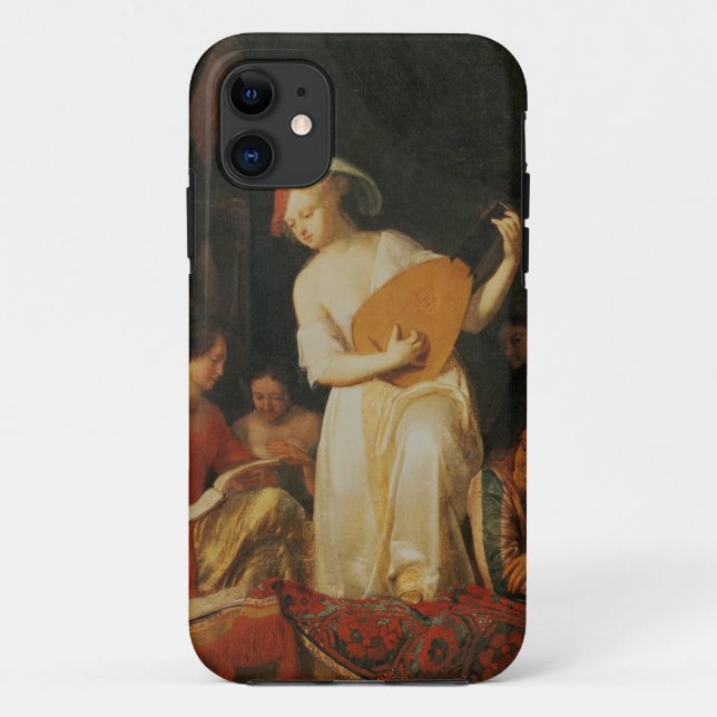 Capa Para iPhone 11 Um partido musical, 1681 (Verso)