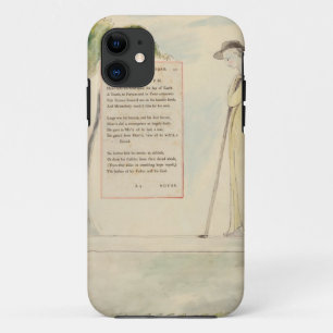 Capa Para iPhone 11 Um pastor que lê o epitáfio, da elegia escrita