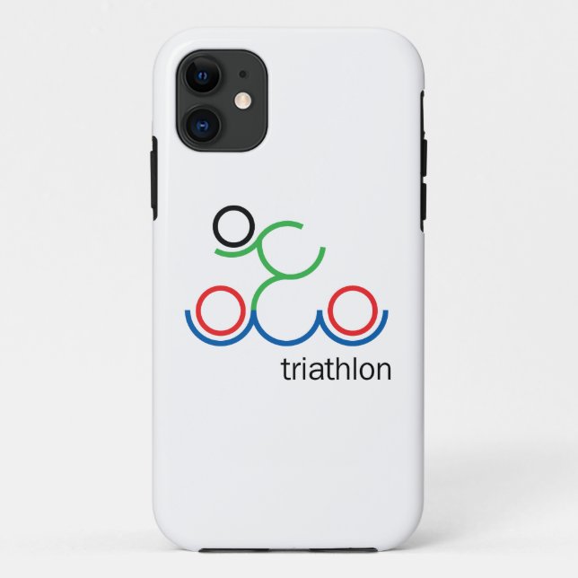 Capa Para iPhone 11 Um presente Triathlon excelente para seu amigo ou  (Verso)
