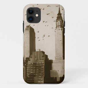 Capa Para iPhone 11 Um rebanho do voo dos pássaros