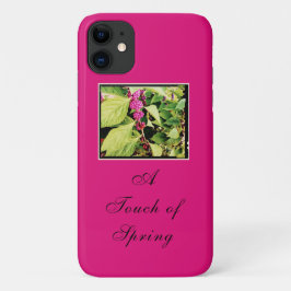 Capa Para iPhone 11 Um toque no gabinete do iPhone/iPad do Primavera