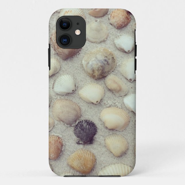 Capa Para iPhone 11 Uma coleção dos Seashells (Verso)