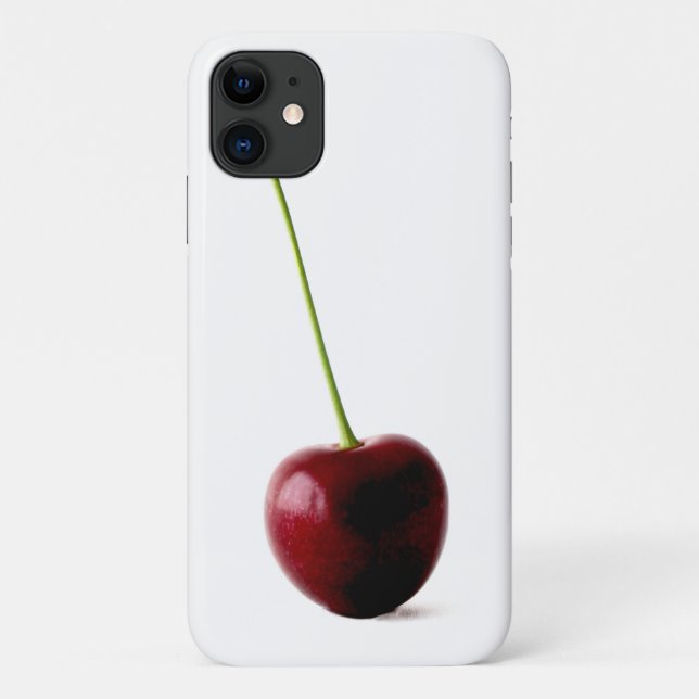 Capa Para iPhone 11 Uma doce Cherry iphcna (Verso)