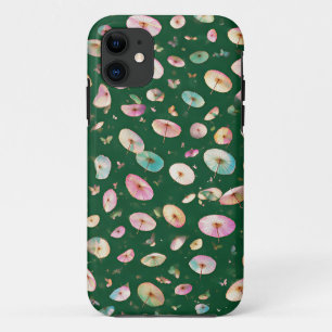 Capa Para iPhone 11 Uma Floresta Verde de 1000 Guarda-Chuvas