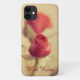 Capa Para iPhone 11 Uma Rosa Vermelha para o seu Amor...