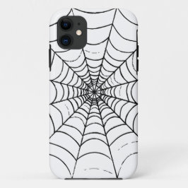 Capa Para iPhone 11 Uma Web de aranha simples